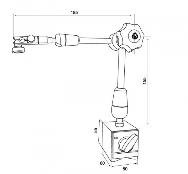 Mini-Universal-Magnetstativ